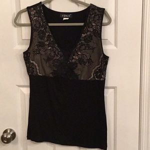 Venus black tank